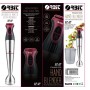 BATIDORA PROFESIONAL DE MANO ACERO INOXIDABLE DESMONTABLE,POTENTE, 1200 WATIOS REGULABLE ORBIT