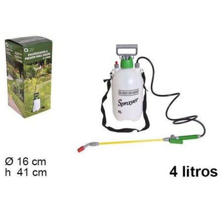 4,0 LTS PULVERIZADOR A PRESION PARA JARDIN 16X41 CMS CASA Y MENAJE