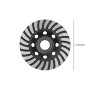 DISCO DIAMANTE 115 MM PARA DESBASTE SEGMENTADO TURBO
