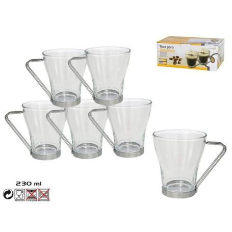 *UNIDAD*TAZAS DESAYUNO 230 MM ASA METAL C6