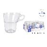 *UNIDAD* TAZA CAPRICE CAFE DESAYUNO CRISTAL TRANSPARENTE DURALEX