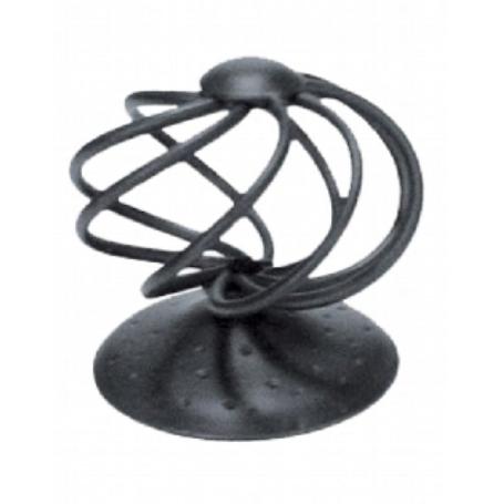 POMO PUERTA FORJA NEGRA FAROLILLO 75PLAC.75