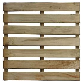 LOSETA MADERA AUTOCLAVE 50X50 CM.