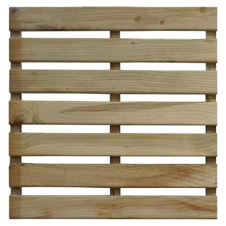 LOSETA MADERA AUTOCLAVE 50X50 CM.