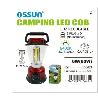 LAMPARA LINTERNA LED REGULABLE PARA CAMPING ROJA 60 WATIOS 6400 K
