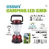 LAMPARA LINTERNA CAMPING LED SMD 400 LUMENES LUZ BLANCA 6400K