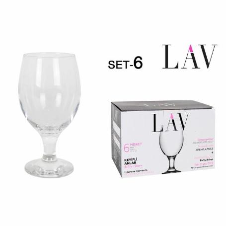 COPA CERVEZA MISKET 40 CLS 160MM LAV  CAJA 6 UNIDADES