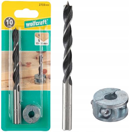 WOLFCRAFT BROCA PARA ESPIGAR 10 MM 2733