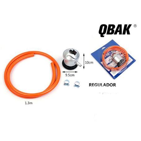 REGULADOR BUTANO+MANGUERA+ABRAZ QBAK 29 MBAR 423516