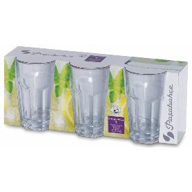 VASO CASABLANCA 290 ML PASABACHE - CAJA 3 UNIDADES