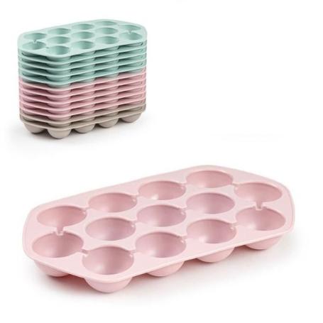 PLASTICFORTE CUBITERA GOMA FLEXIBLE VRM 13 CUBITOS COLORES SURTIDOS