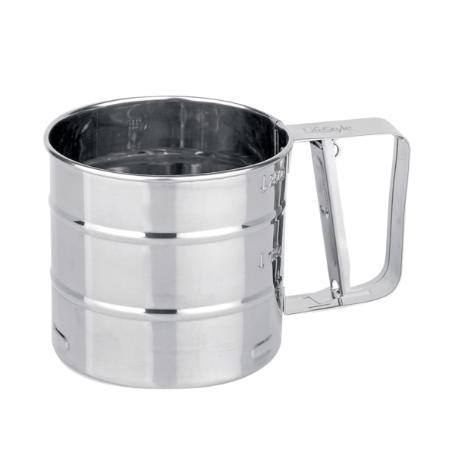 LIFESTYLE VASO TAMIZADOR DE HARINA INOXIDABLE 10X9,5 CMS