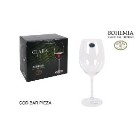 45 CLS COPA VINO BOHEMIA CLARA - CAJA 6 UNIDADES
