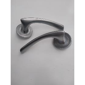IRONWORKS JUEGO MANILLA-MANIVELA ROSETA 800 CROMO SATINADO
