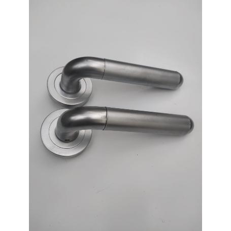 IRONWORKS MANILLA-MANIVELA ROSETA CROMO SATIN 9800