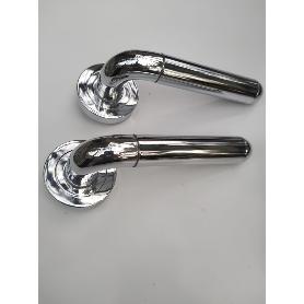 IRONWORKS JUEGO MANILLA-MANIVELA ROSETA CROMO BRILLO 9800