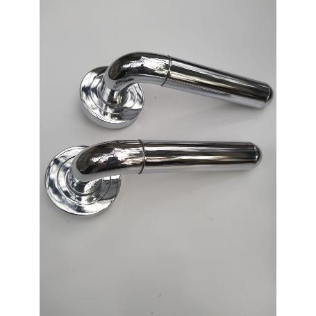 IRONWORKS JUEGO MANILLA-MANIVELA ROSETA CROMO BRILLO 9800