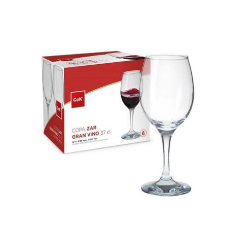 37 CLS COPA GRAN VINO ZAR COK - CAJA 6 UNIDADES