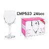 24,5 CLS COPA VINO EMPIRE LAV - CAJA 6 UNIDADES