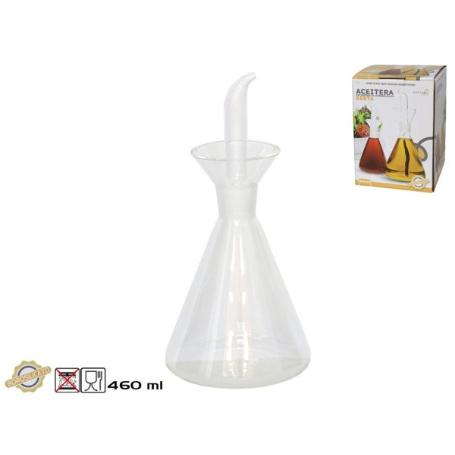 ACEITERA BERTA BOROSILICATO ANTIGOTEO 460 ML.