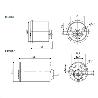 TESA CILINDRO SEGURIDAD T6TS40LC FIJO 40-45 MM (TS-TAS1D T60)