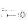 TESA CILINDRO SEGURIDAD T6TSRFLT INT-FIJO EXT-CAM (TS-TAS1D-T60)