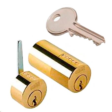 ISEO CILINDRO LLAVE SERRETA 853507 REDONDO LEVA LARGA LT