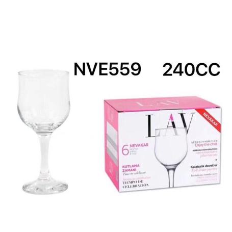 24 CLS COPA NEVAKAR  VIO TINTO 240CC LAV SIMILAR LIRA 23 CLS - CAJA 6 UNIDADES