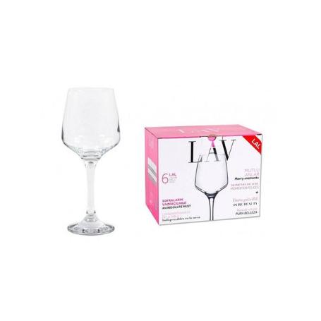 40 CLS COPA VINO-AGUA 400 CC LAL LAV - CAJA 6 UNIDADES