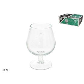 15 CLS COPA COÑAC HOSTELVIA TENSIONADA - CAJA 6 UNIDADES