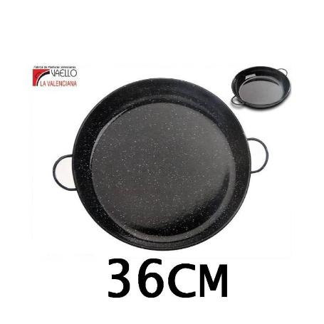 CAZUELA ESMALTADA 36CM CON ASAS VAELLO