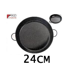 CAZUELA ESMALTADA 24CM CON ASAS VAELLO