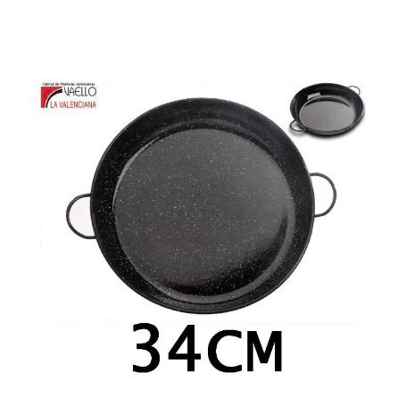 CAZUELA ESMALTADA 34CM CON ASAS VAELLO