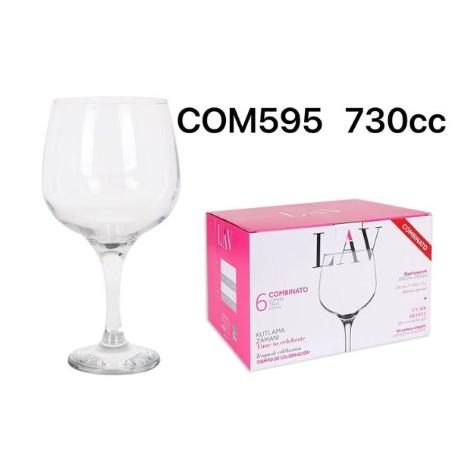73 CLS COPA COMBINATO GIN TONIC LAV - CAJA 6 UNIDADES