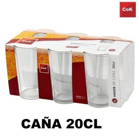 20 CLS COK VASO CAÑA 20 - CAJA 6 UNIDADES