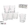 25,6 CLS VASOS AGUA 256 ML CRISTAL LUNA CAJA 6 UNIDADES