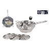 PASAPURES ACERO INOXIDABLE 3 DISCOS 20 CMS QUTTIN