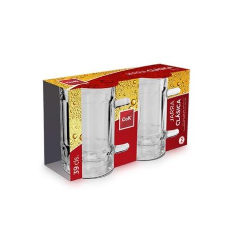 39 CLS JARRA CERVEZA CLASICA 390CC COK - CAJA 2 UNIDADES