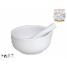 MORTERO PORCELANA BLANCO 14,5X15,5X7,2 CMS APTO PARA LIMPIEZA EN LAVAVAJILLAS