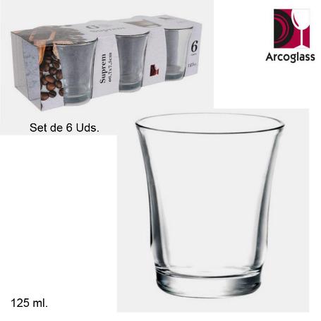 13 CLS VASO BOMBON CARAJILLO ECO ARCOGLASS - CAJA 6 UNIDADES