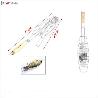 PARRILLA DE BARBACOA PARA PESCADO 73 CMS X 43 CMS CON MANGO KMTSTYLE