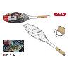 PARRILLA BARBACOA PESCADO CR-WOOD 40X15 CMS ALGON BBQ