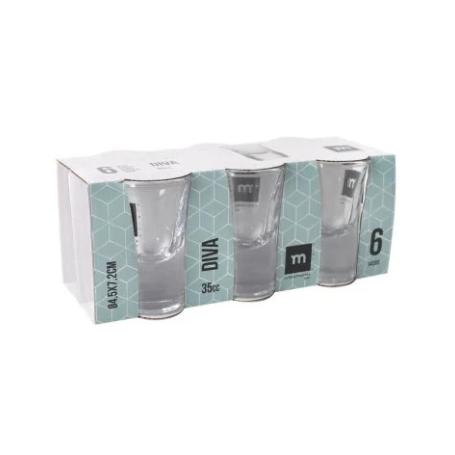3,5 CLS VASO CHUPITO DIVA SIMILAR DUBLINO - CAJA 6 UNIDADES