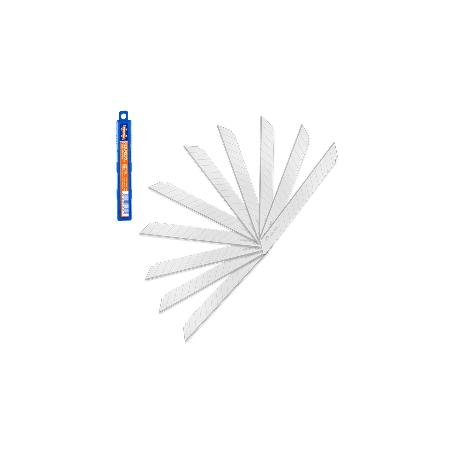 10 PZS HOJAS REPUESTO CUTTER 9X80MM WADFOW