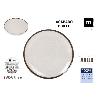 PLATO LLANO MELAMINA BRILLO RECICLABLE ANLLO 25,5 CMS LA MEDITERRANEA