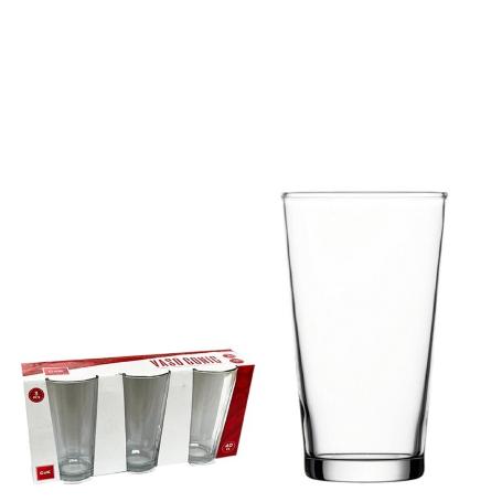 40 CLS VASO CONICO KONIK COK 80X140 MM K12C3 - CAJA 3 UNIDADES