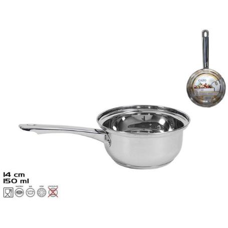 14 CMS CAZO MANHATTAN 150 MLACERO INOX APTO PARA INDUCCION,VITROCERAMICA,GAS