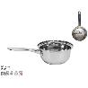 14 CMS CAZO MANHATTAN 150 MLACERO INOX APTO PARA INDUCCION,VITROCERAMICA,GAS