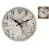 RELOJ DE PARED PARA COCINA CON MAPAMUNDI DIAMETRO 30 CMS.