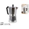 9 TAZAS CAFETERA ALUMINIO EXPRES 450 ML APTA PARA INDUCCION,GAS,VITRO,ELECTRICIDAD